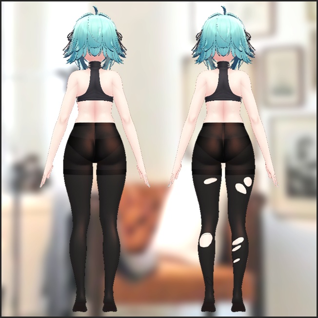 彼シャツ&タイツテクスチャ for 竜胆