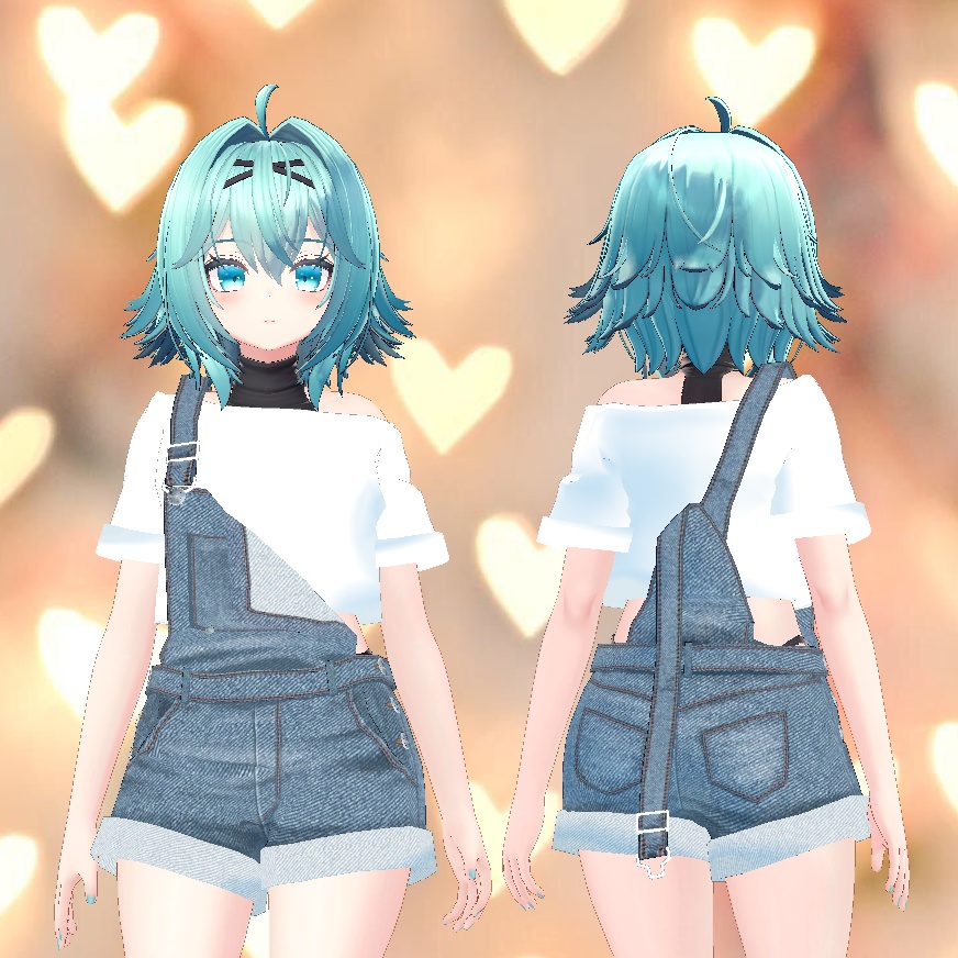 【PB対応】もこもこベアー &オーバーオール for 竜胆