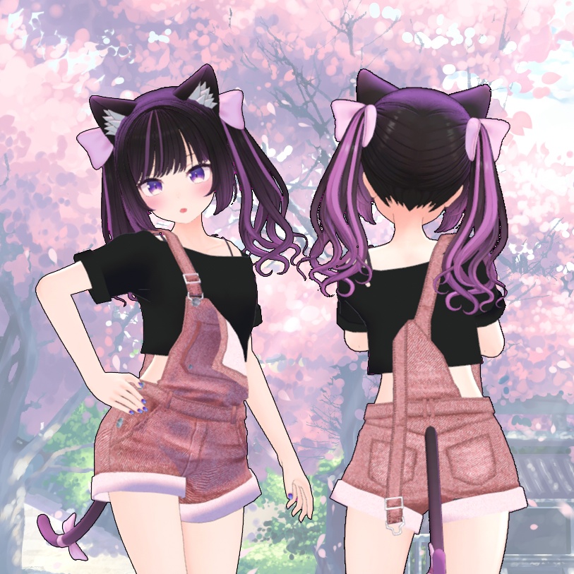 【PB, 5アバター対応】オーバーオール