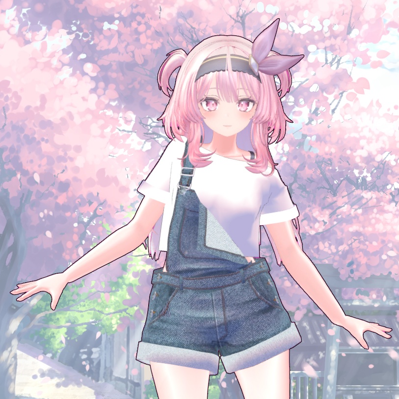 【PB, 5アバター対応】オーバーオール