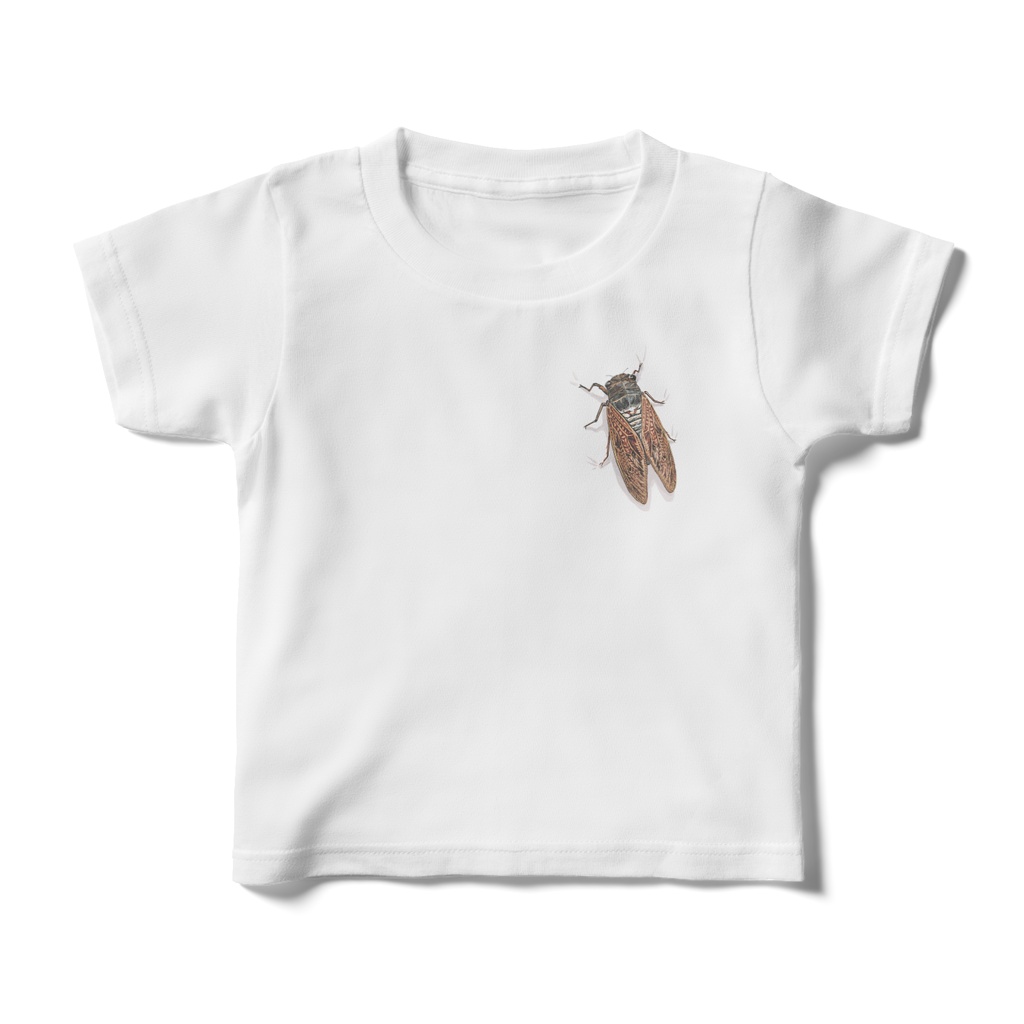 セミとまってるよTシャツ＿子供用100