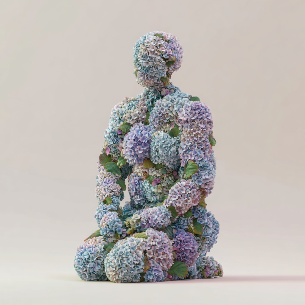 Floral Figure – Hydrangea