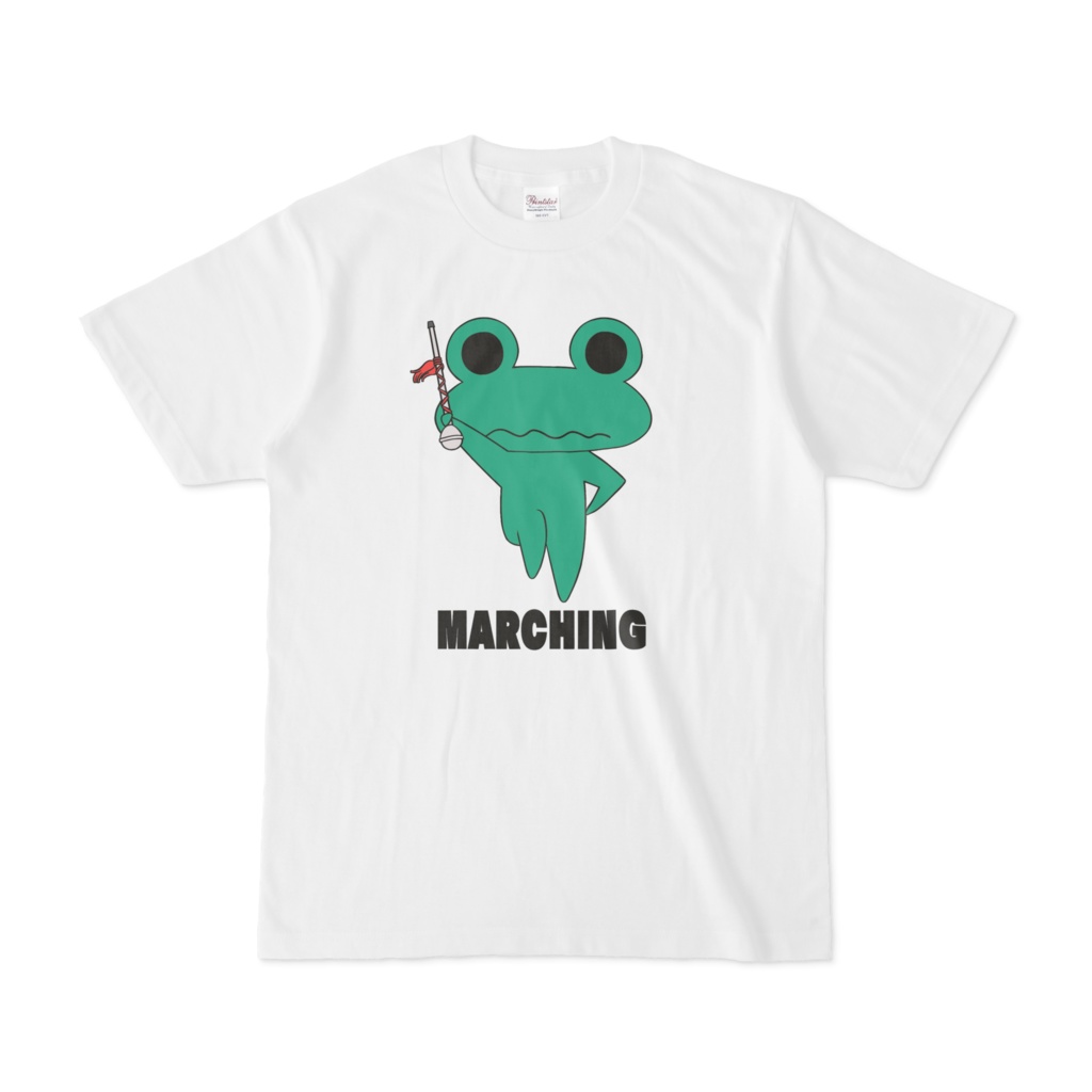 クロスコンチェルト　けろひこTシャツ　MARCHING