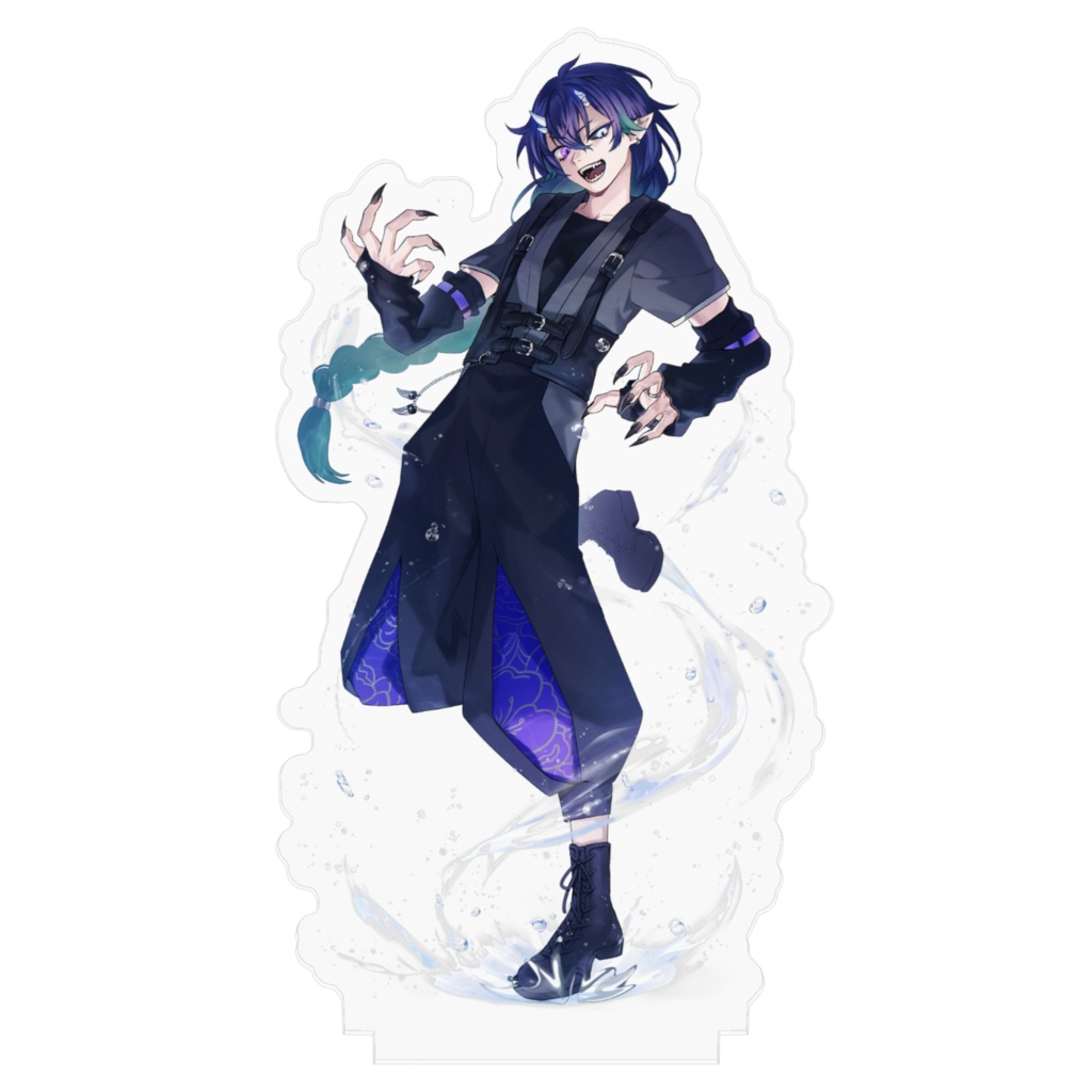 【常設】夜鳴鬼カゲリ アクリルフィギュア100x100mm