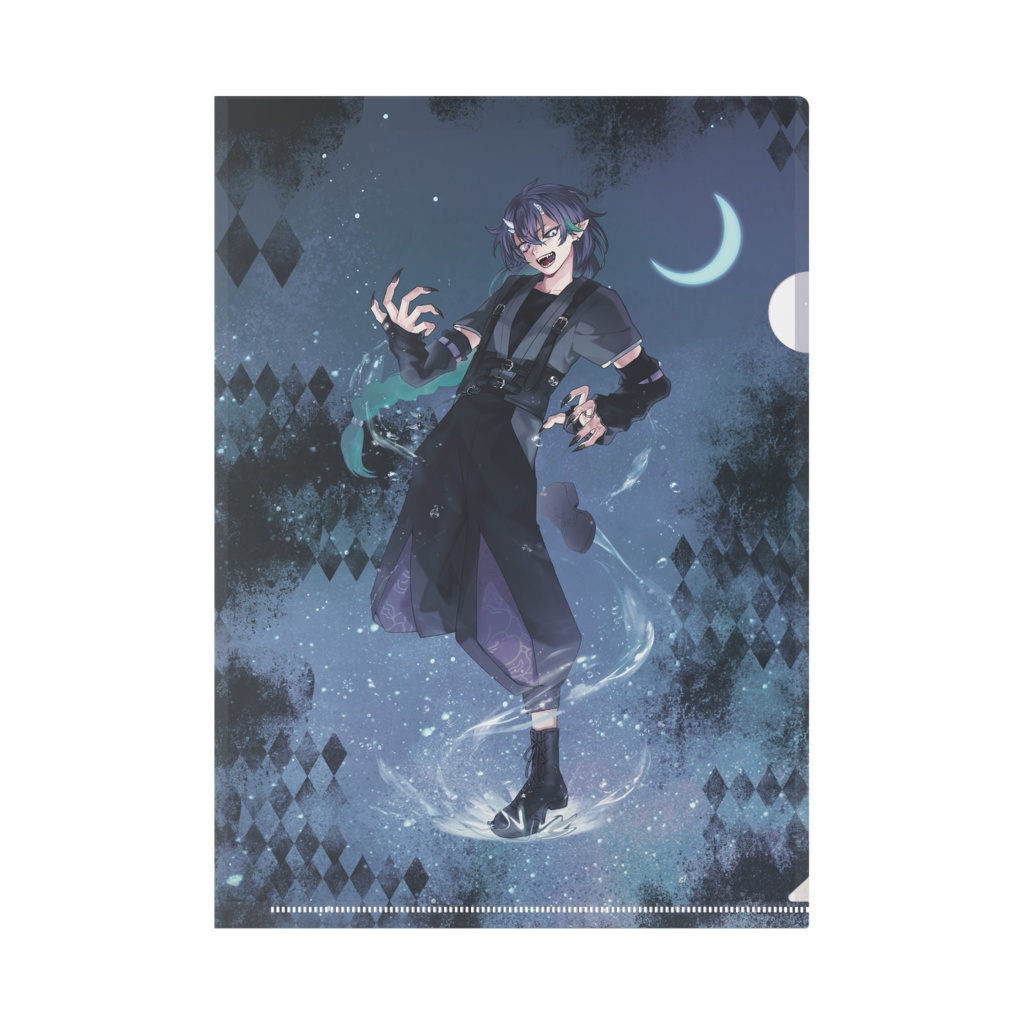 【常設】夜鳴鬼カゲリ A4クリアファイル