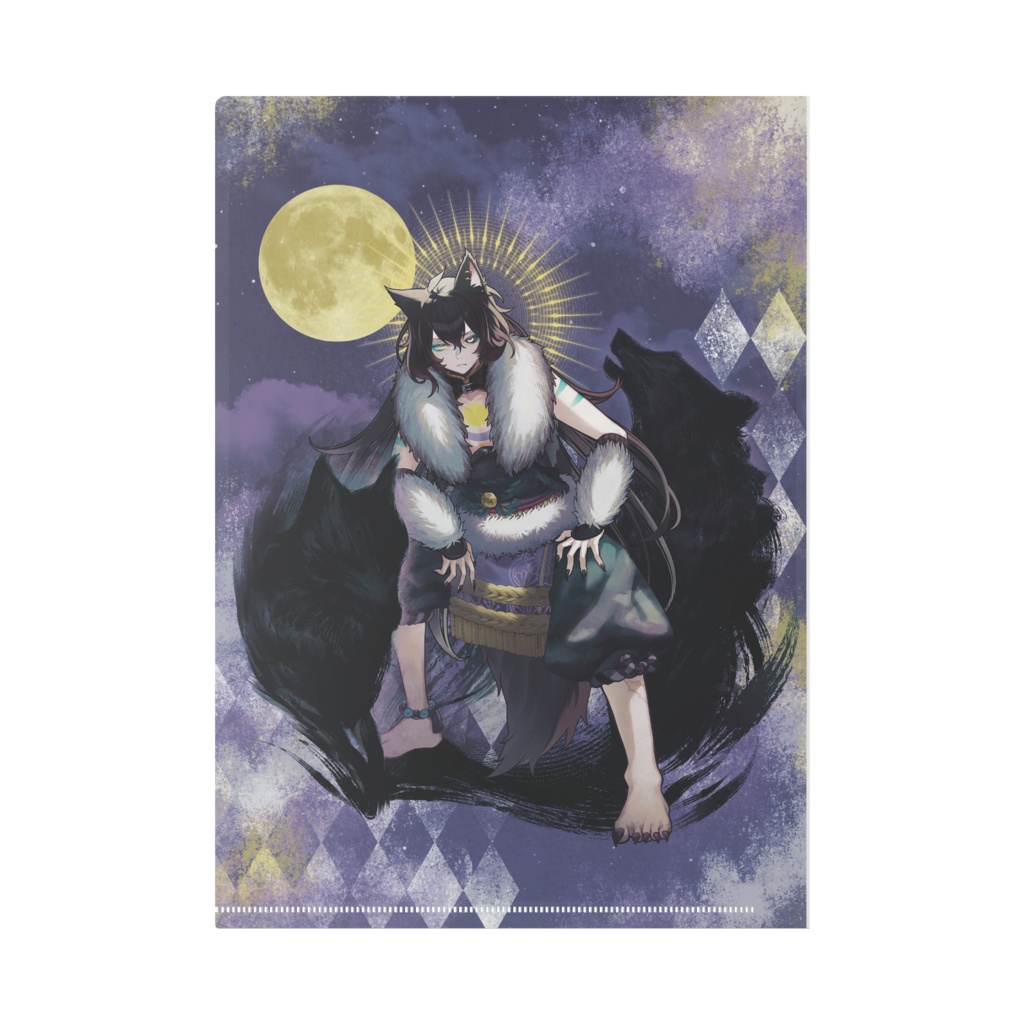 【常設】夜鳴鬼カゲリ A4クリアファイル