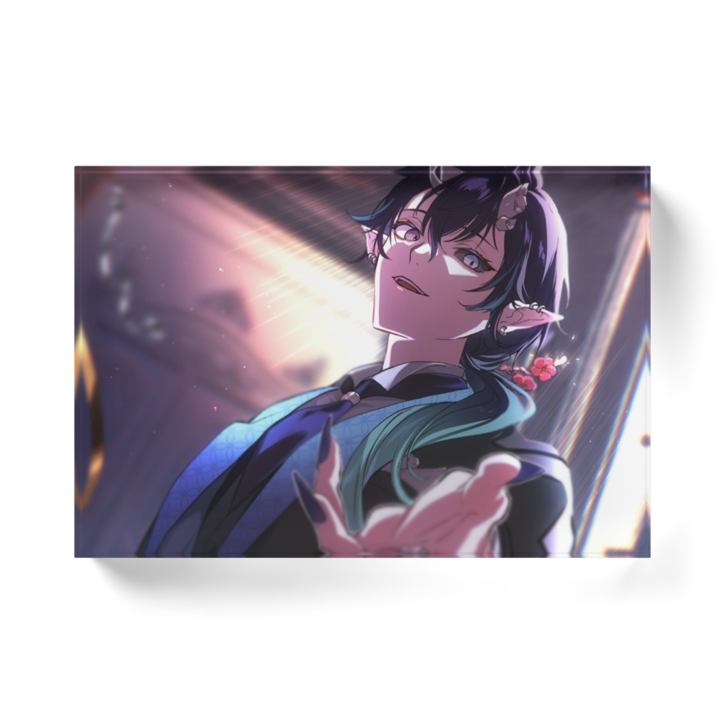 【期間限定】夜鳴鬼カゲリ 2周年記念アクリルブロック