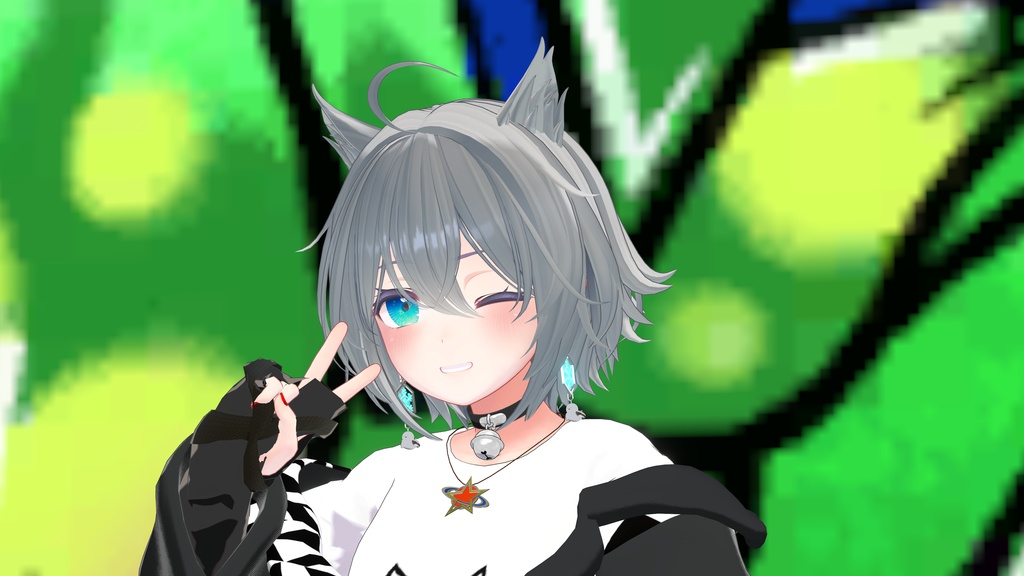 【VRChat想定】MA対応 ❄Snow❄ Fairy ❄Earring Ver2024❄