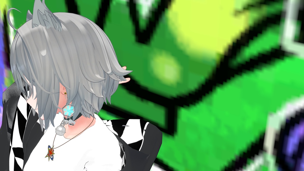 【VRChat想定】MA対応 ❄Snow❄ Fairy ❄Earring Ver2024❄