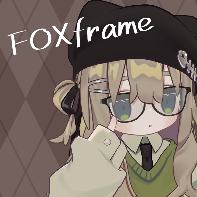 【VRChat想定】MA対応キプフェル対応メガネ6点セット👓