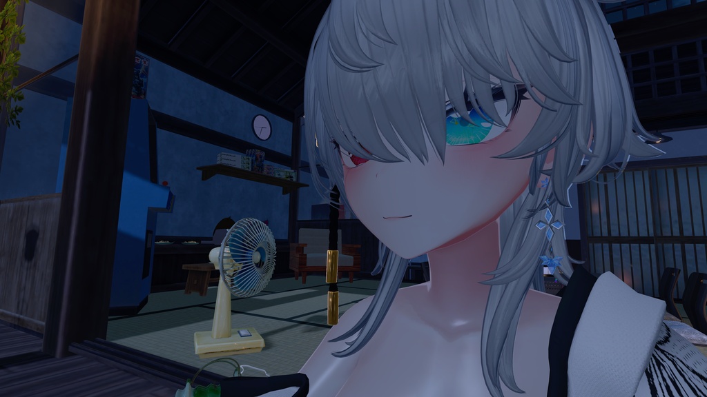 【VRChat想定】アイスピアスLingering Summer Heat
