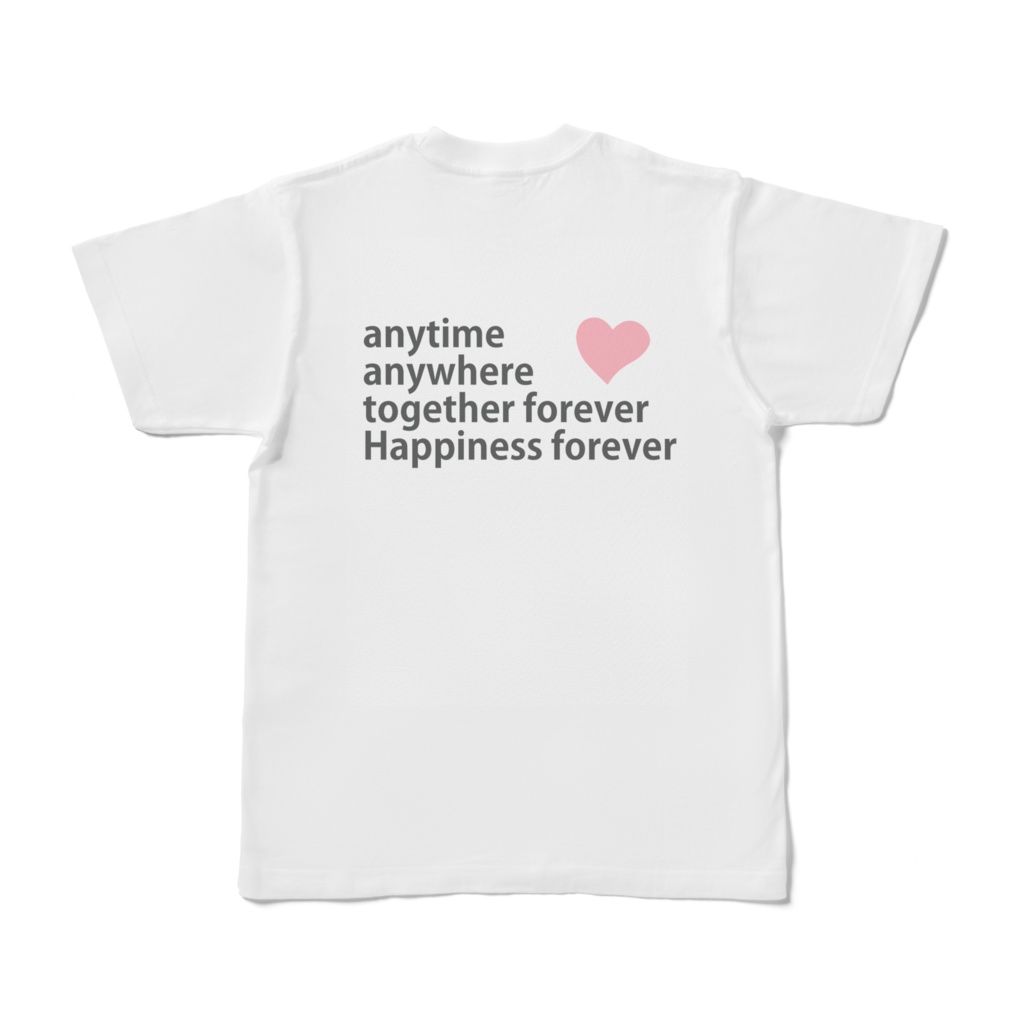 kiichi & heart Tシャツ