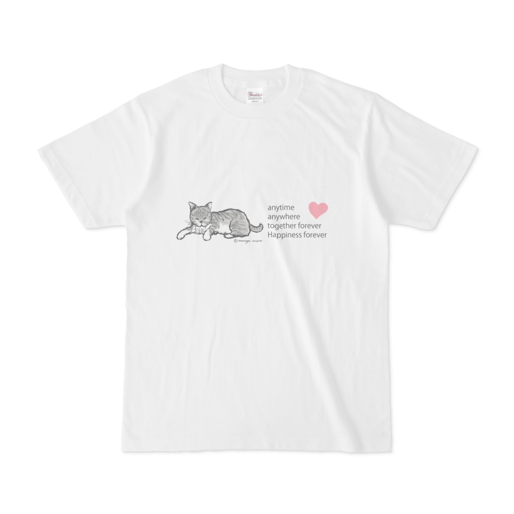 kiichi & heart Tシャツ