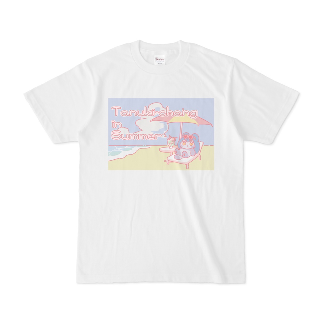 たぬきチャン夏T（カラー）