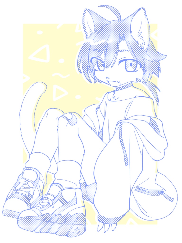 スニーカーねこちゃんTシャツ