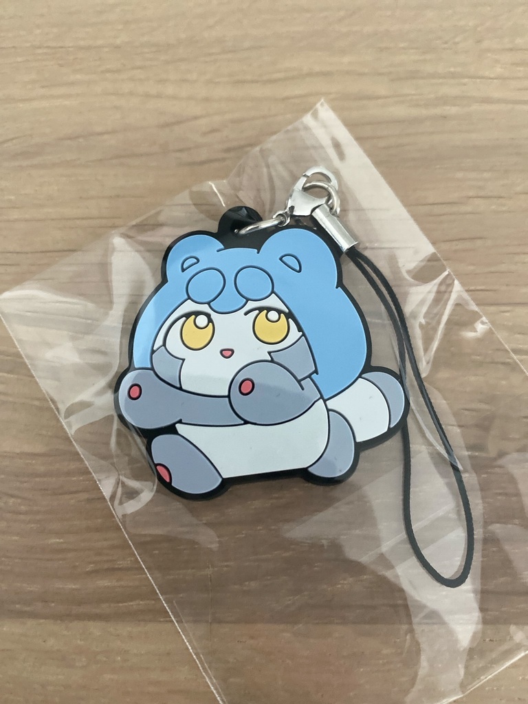 たぬきチャンラバーストラップ