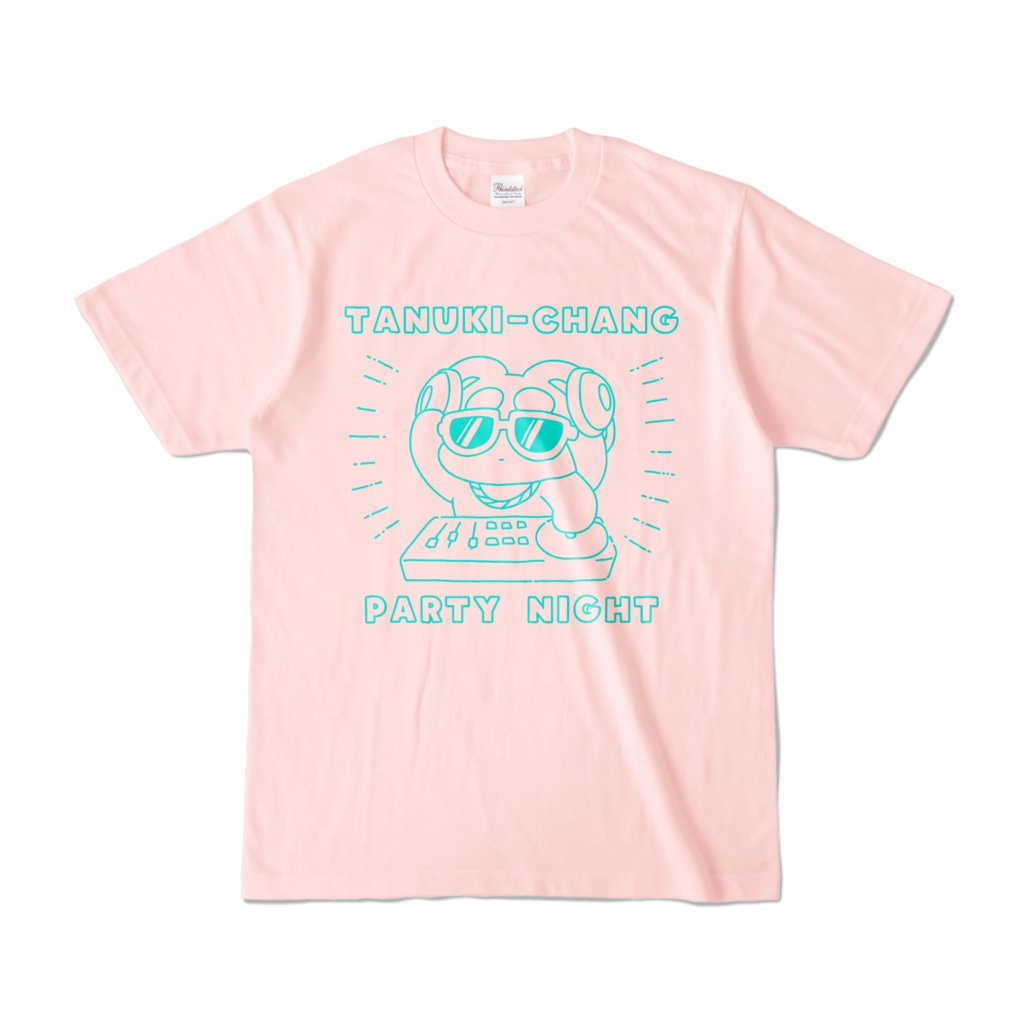 DJたぬきチャンTシャツ