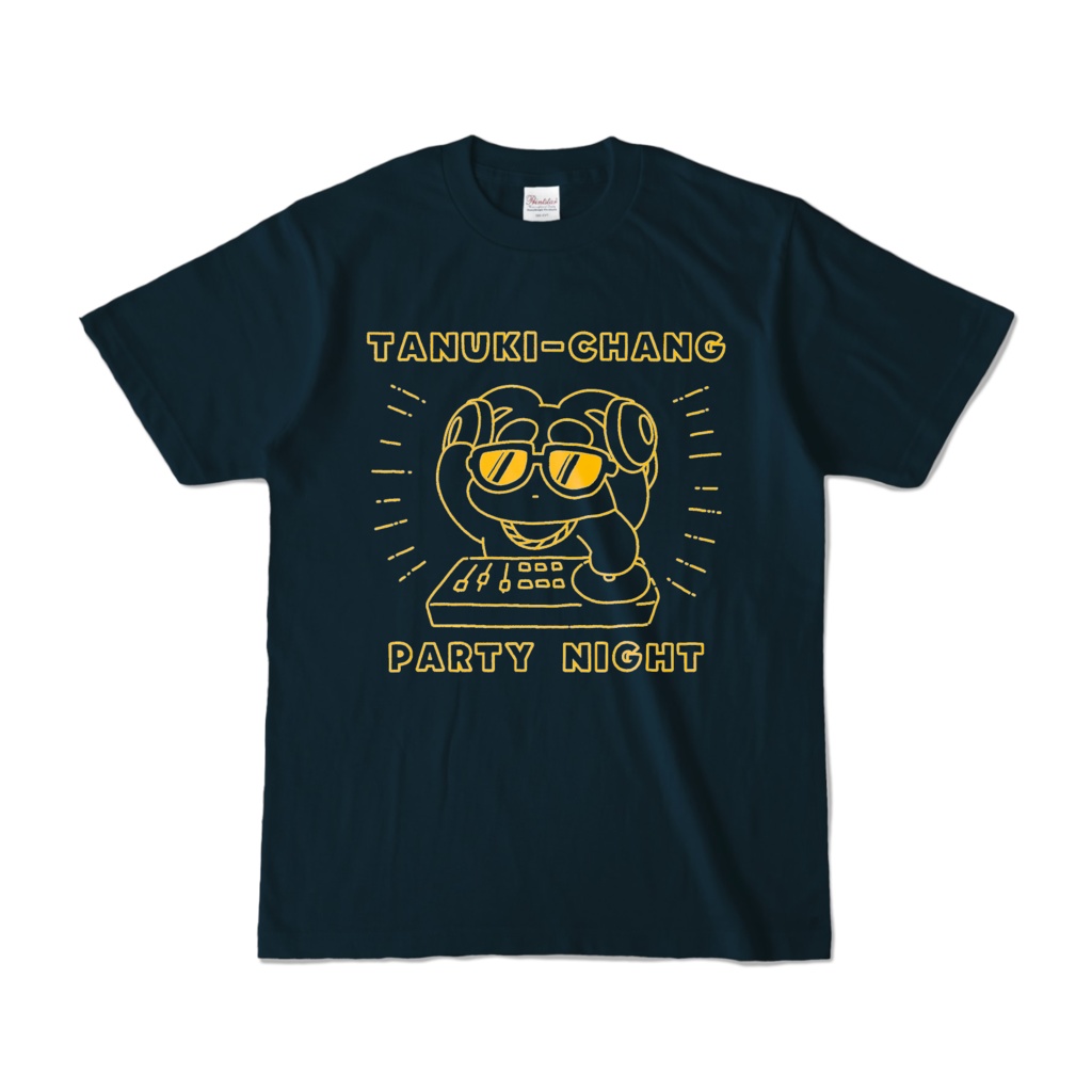 DJたぬきチャンTシャツ