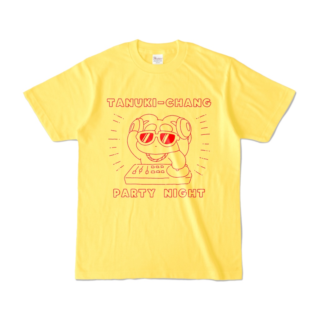 DJたぬきチャンTシャツ