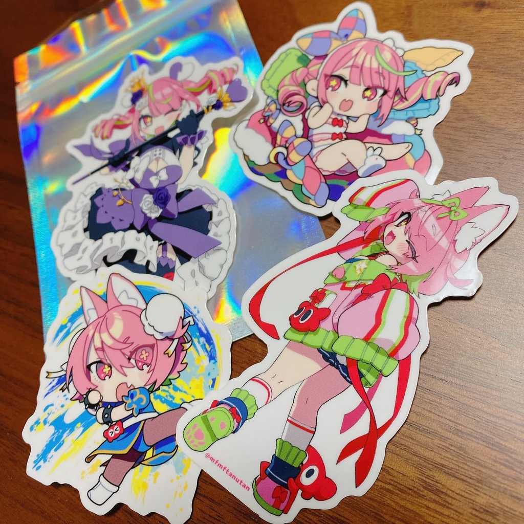 【非公式グッズ】にじさんじ　安土桃　ステッカー