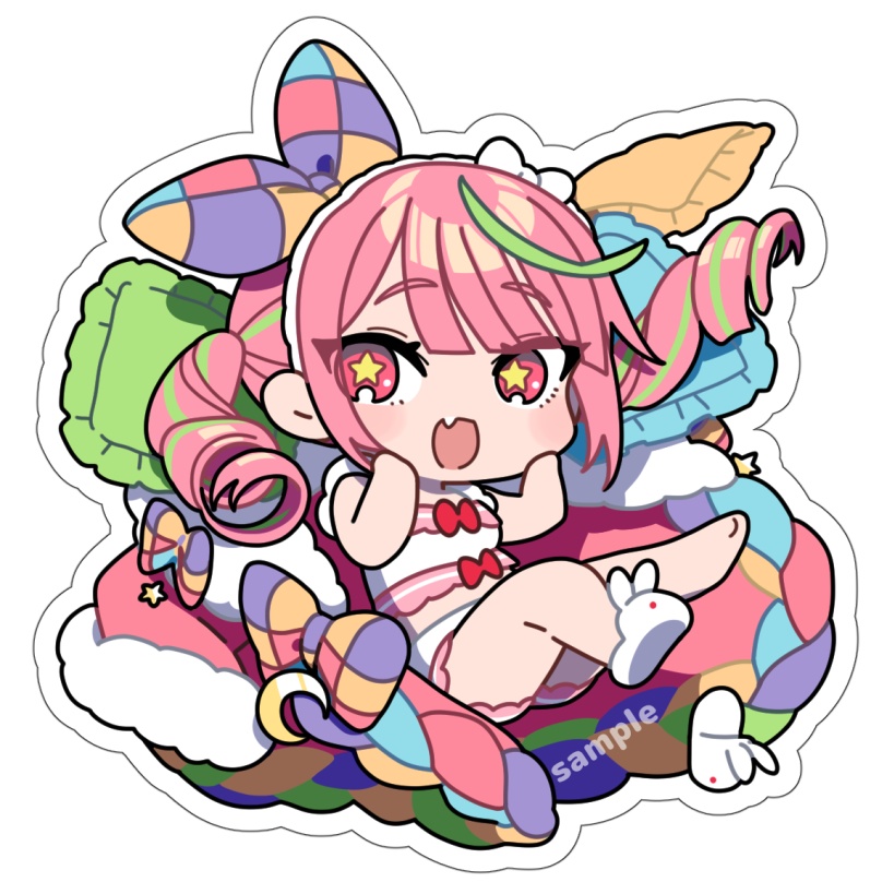 【非公式グッズ】にじさんじ 安土桃 ステッカー