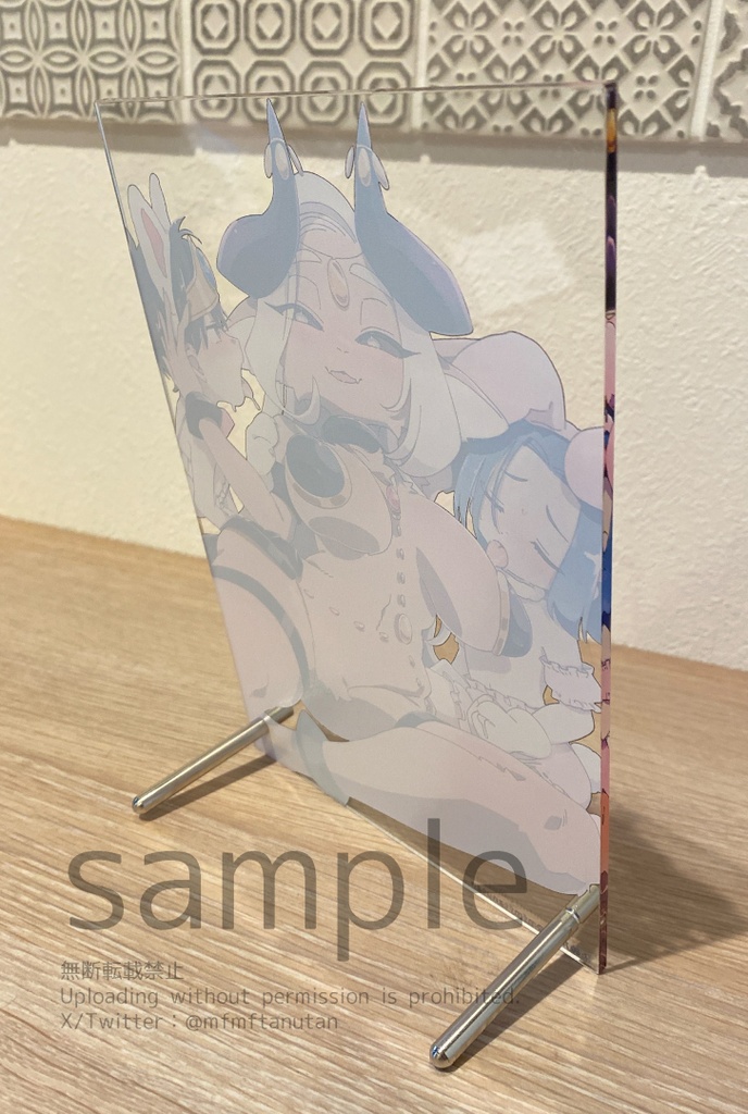 無敵の魔王だから勇者から力を吸い取って飼いならす A5サイズアクリルパネル