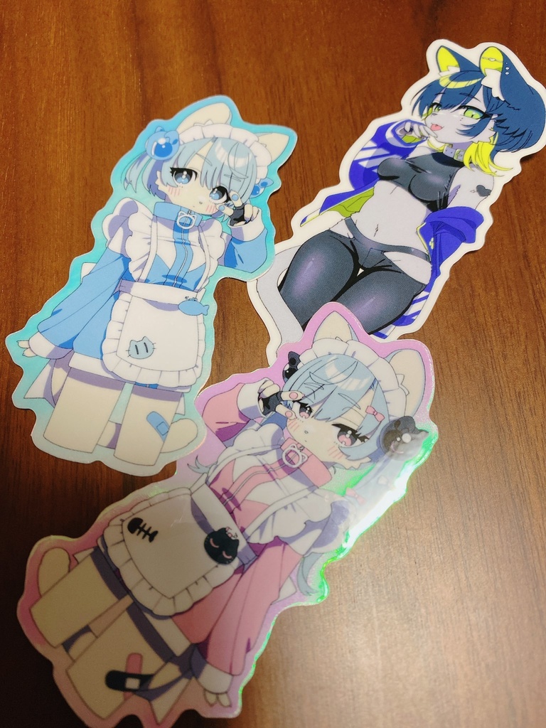 メスケモ 高耐候ステッカー