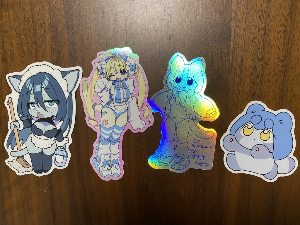 メスケモ 高耐候ステッカー