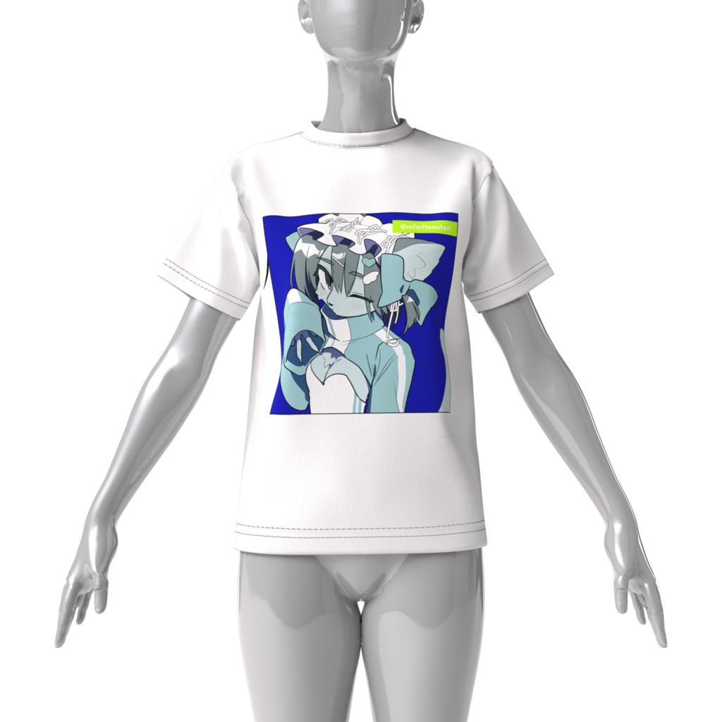 ジャージバニーねこちゃんビッグT