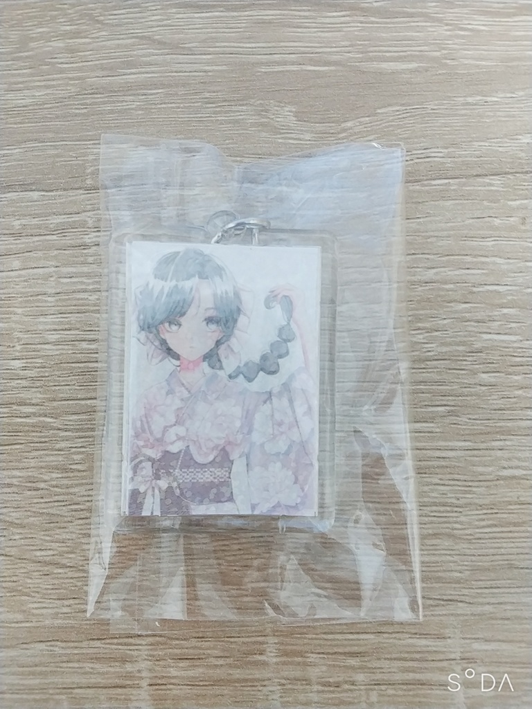 着物女子3　キーホルダー