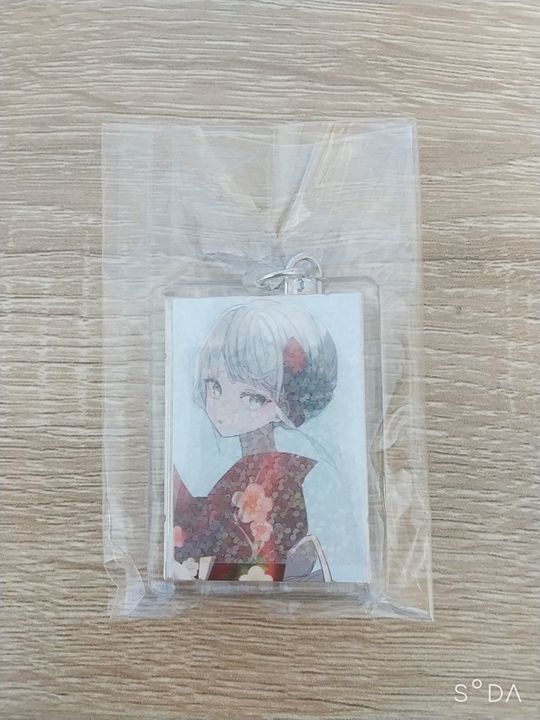 着物女子7　キーホルダー