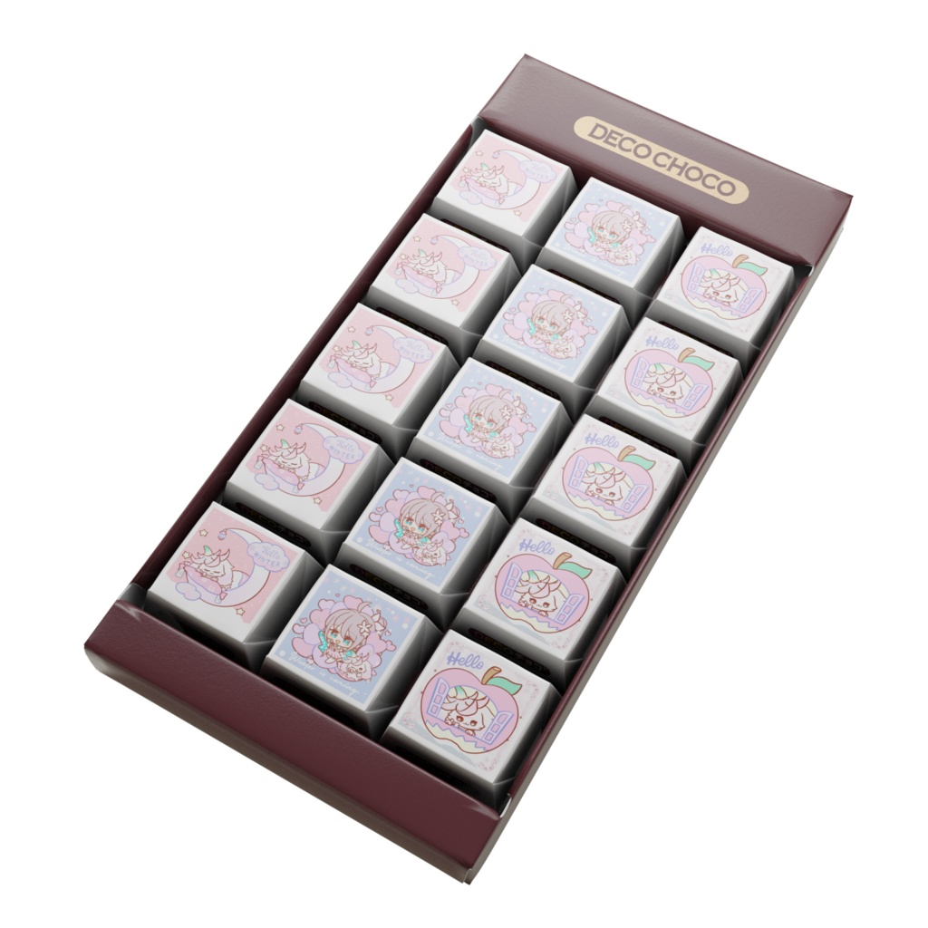 DECOチョコ -冬のまいろとミルテ