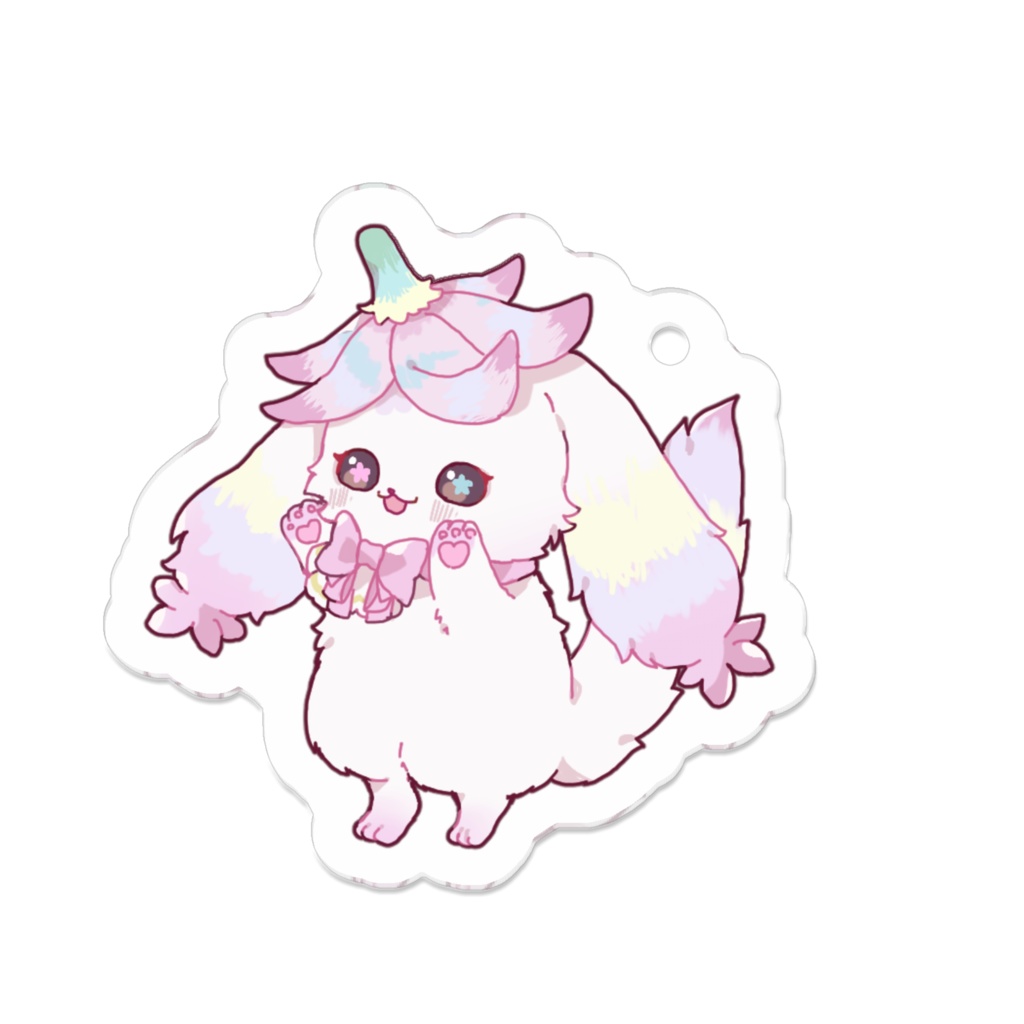 試作用:ミルテちゃんアクキー