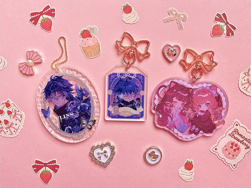 アクリルキーホルダー