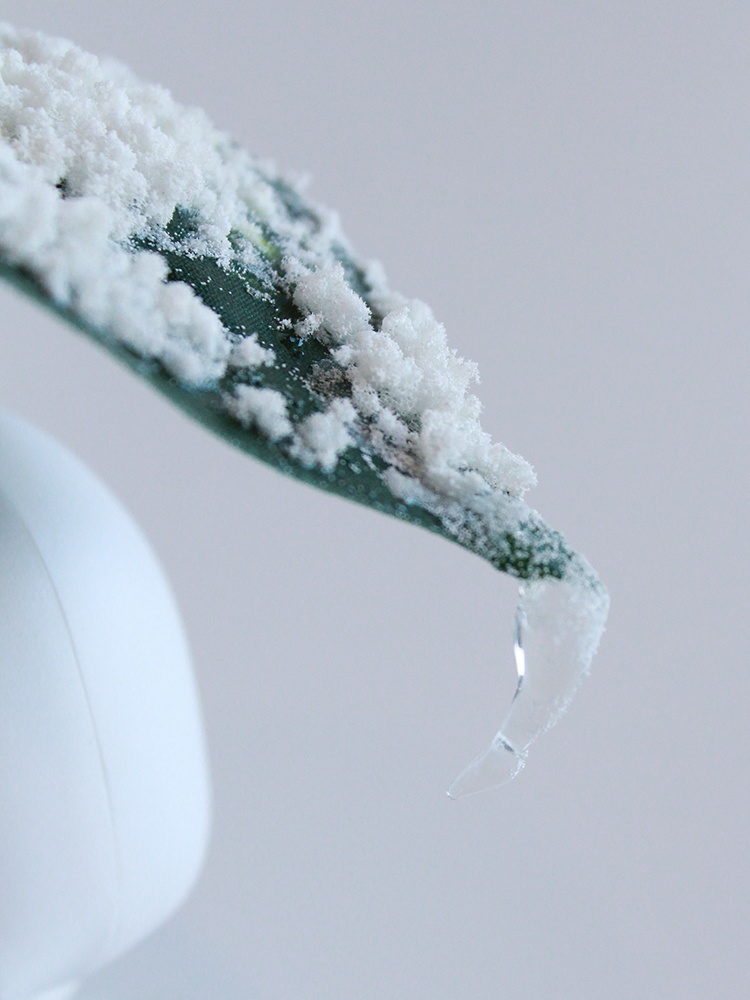 葉っぱの傘 雪Ver(オビツ11&ねんどろいど用)