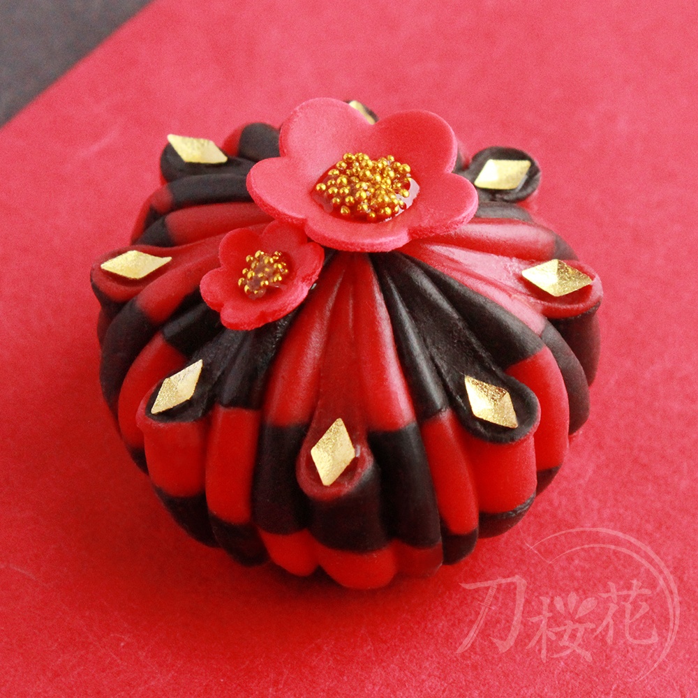 〔限定数頒布〕刀剣男士×和菓子 加州清光 練りきり風アクセサリー