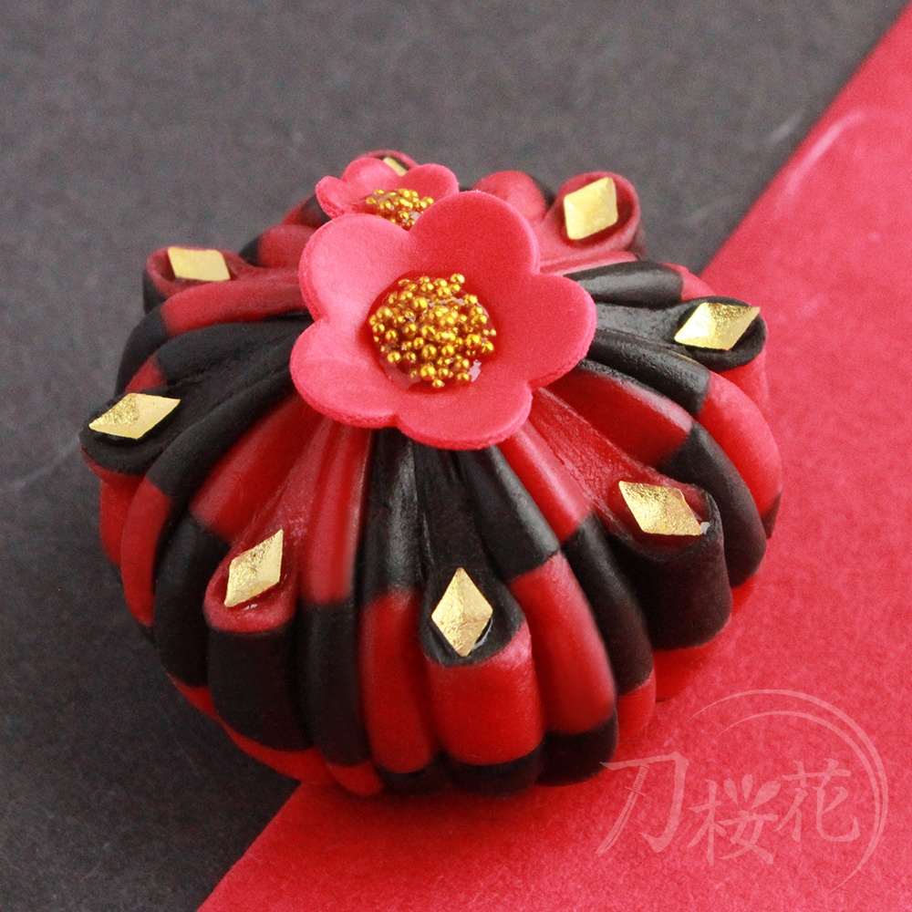 〔限定数頒布〕刀剣男士×和菓子 加州清光 練りきり風アクセサリー