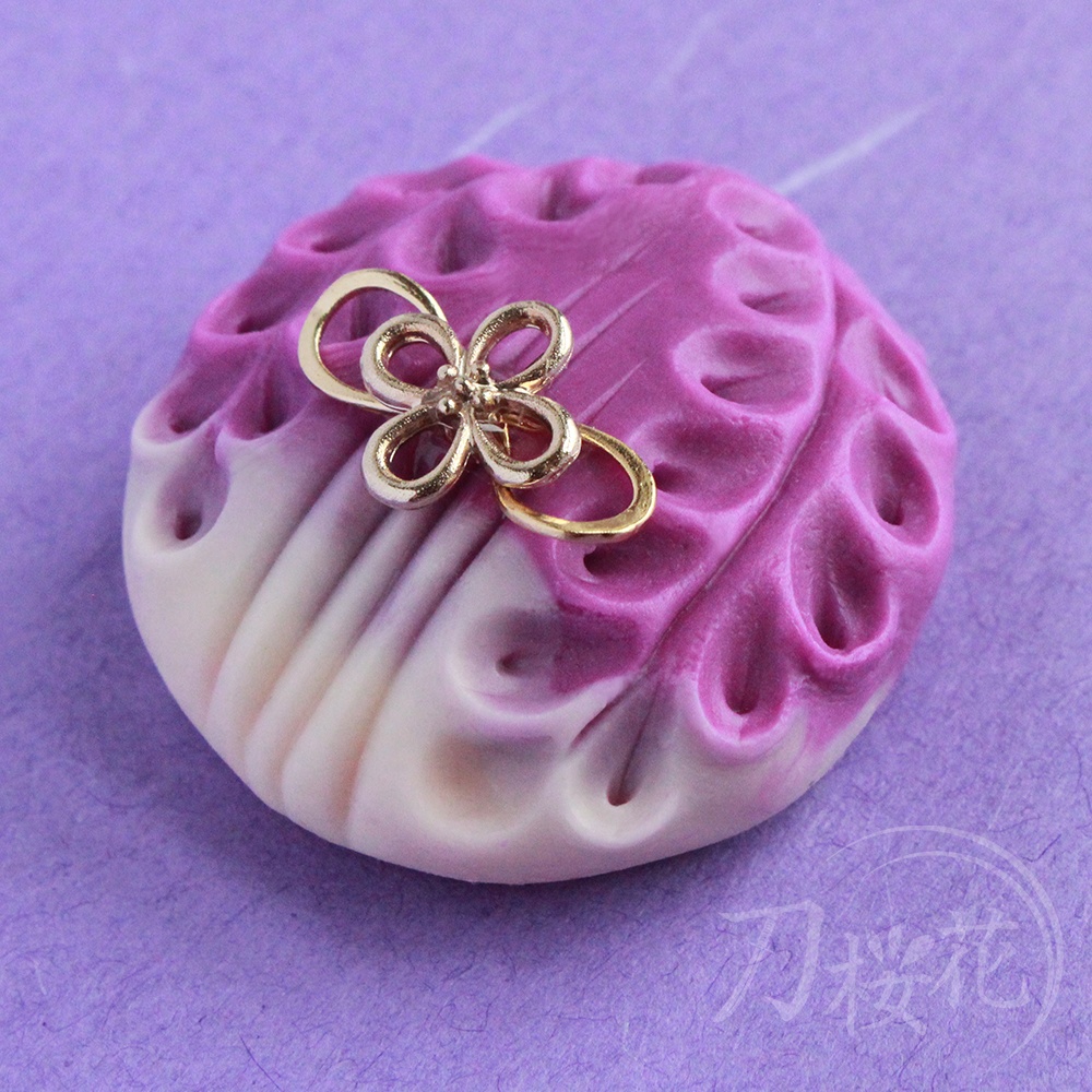 〔限定数頒布〕刀剣男士×和菓子 へし切長谷部 練りきり風アクセサリー