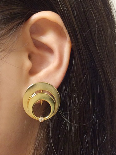 刀剣乱舞 三日月宗近イメージイヤリング Lサイズ