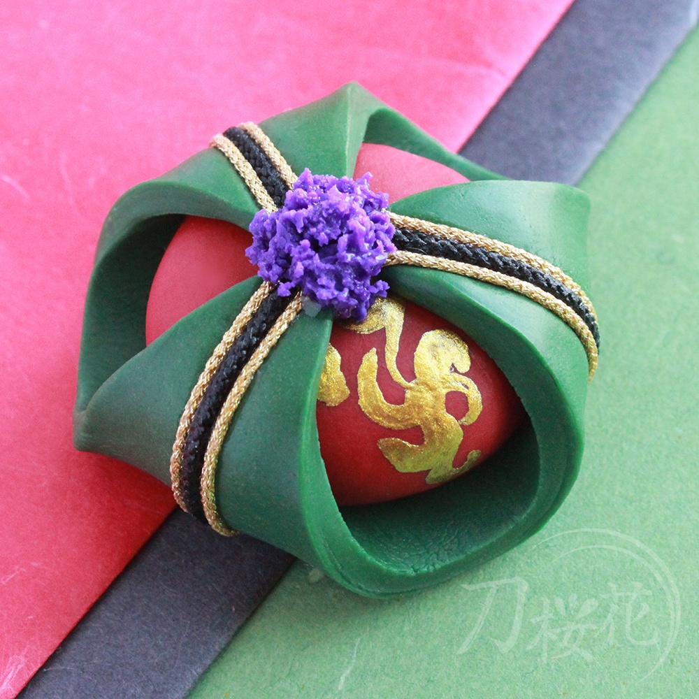 〔限定数頒布〕刀剣男士×和菓子 御手杵 練りきり風アクセサリー