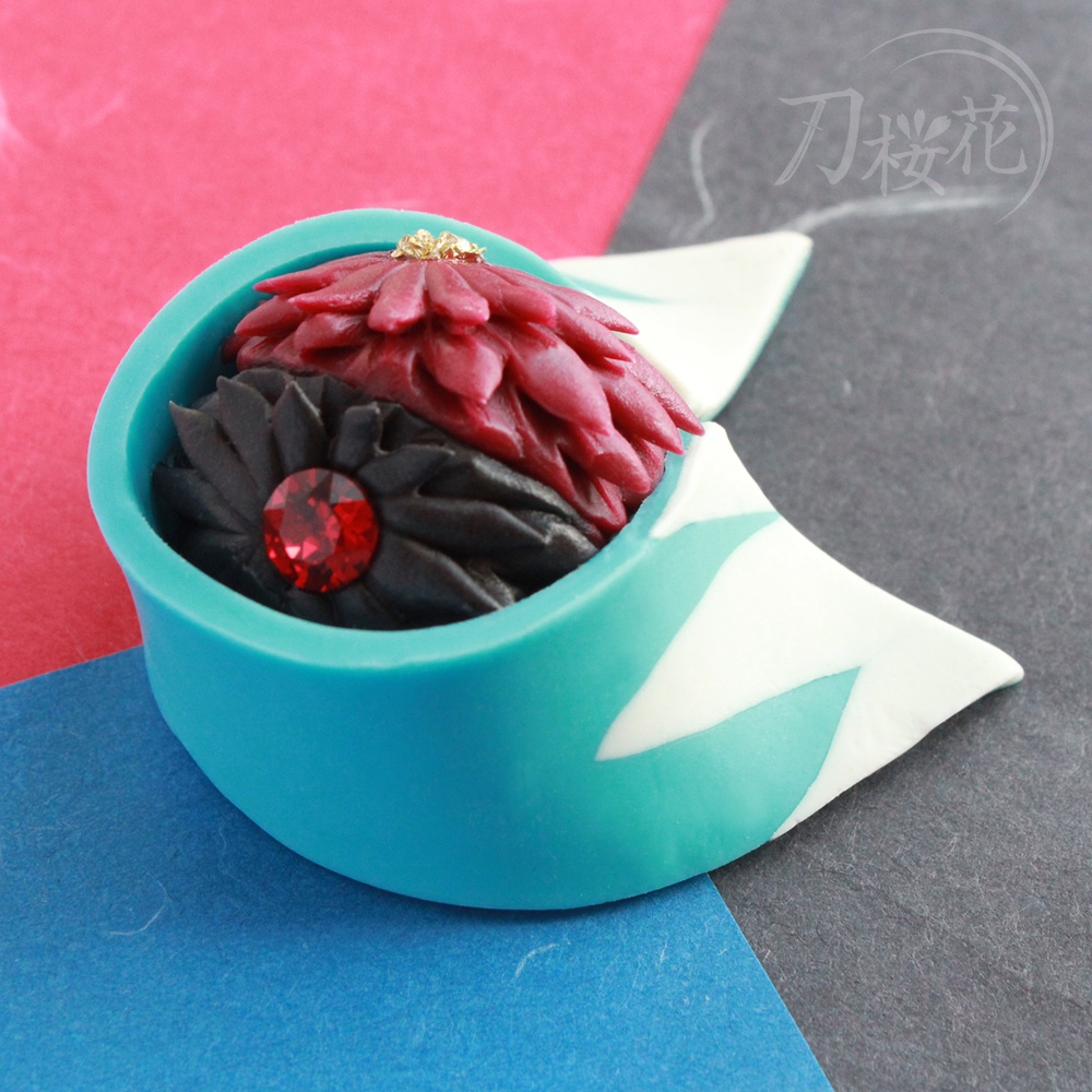 〔限定数頒布〕刀剣男士×和菓子 和泉守兼定 練りきり風アクセサリー