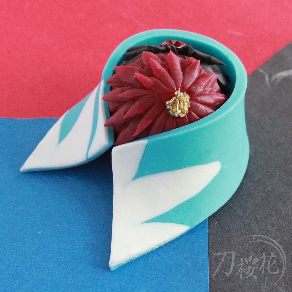 〔限定数頒布〕刀剣男士×和菓子 和泉守兼定 練りきり風アクセサリー