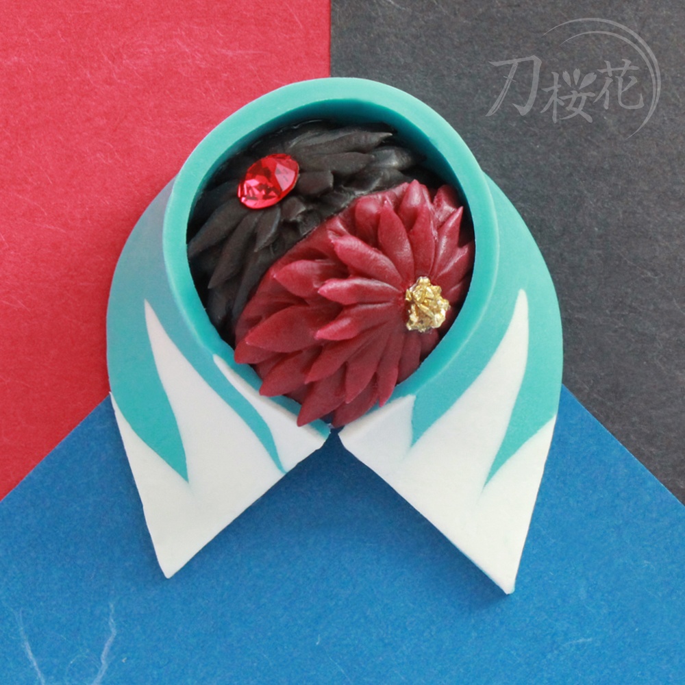 〔限定数頒布〕刀剣男士×和菓子 和泉守兼定 練りきり風アクセサリー