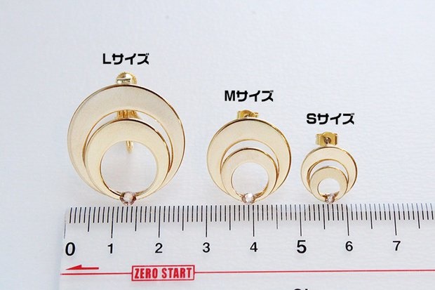 刀剣乱舞 三日月宗近イメージイヤリング Sサイズ