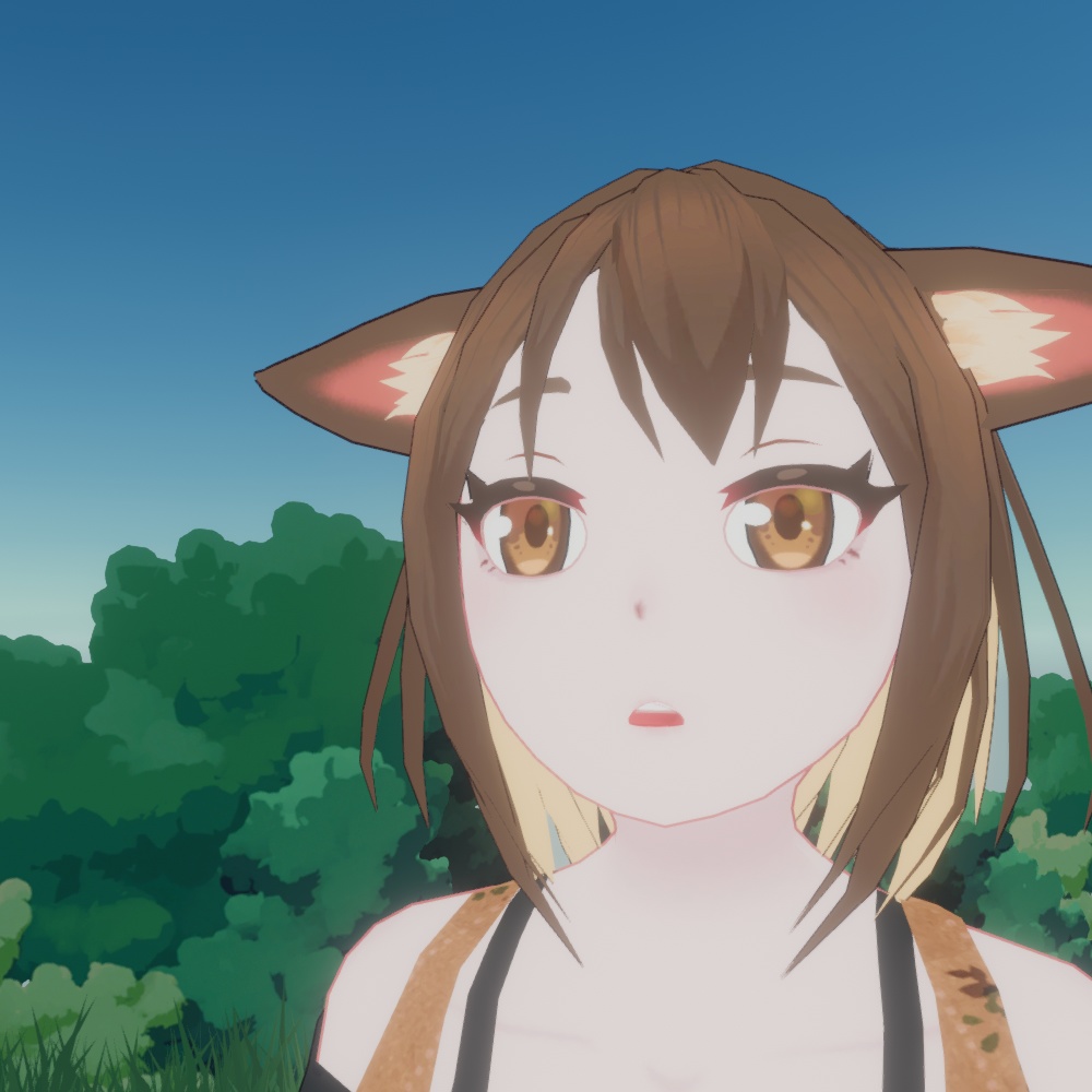 【3Dモデル】ラッテ( Latte ) VRChat想定