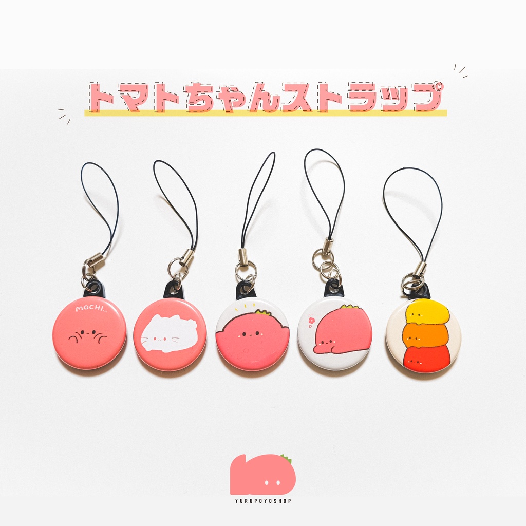 トマトちゃんストラップ