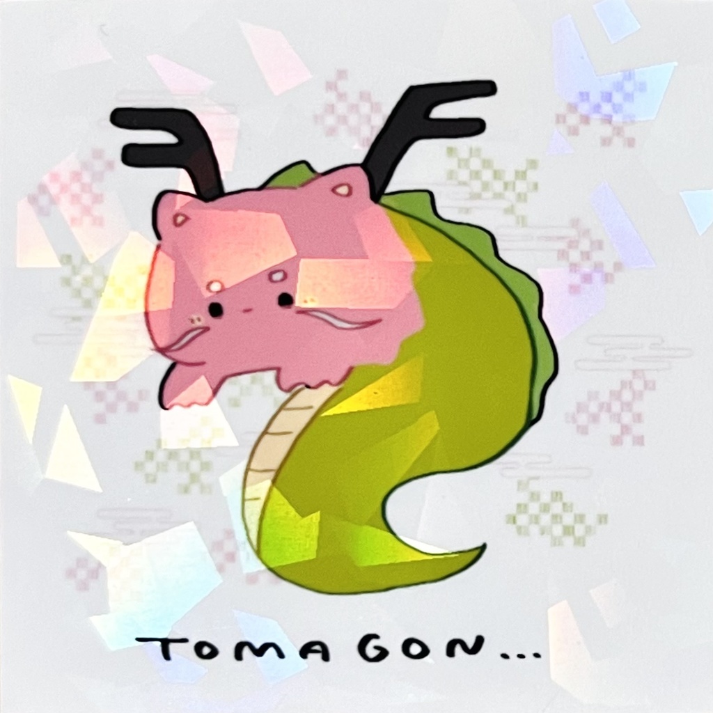 TOMAGON... ホログラムステッカー