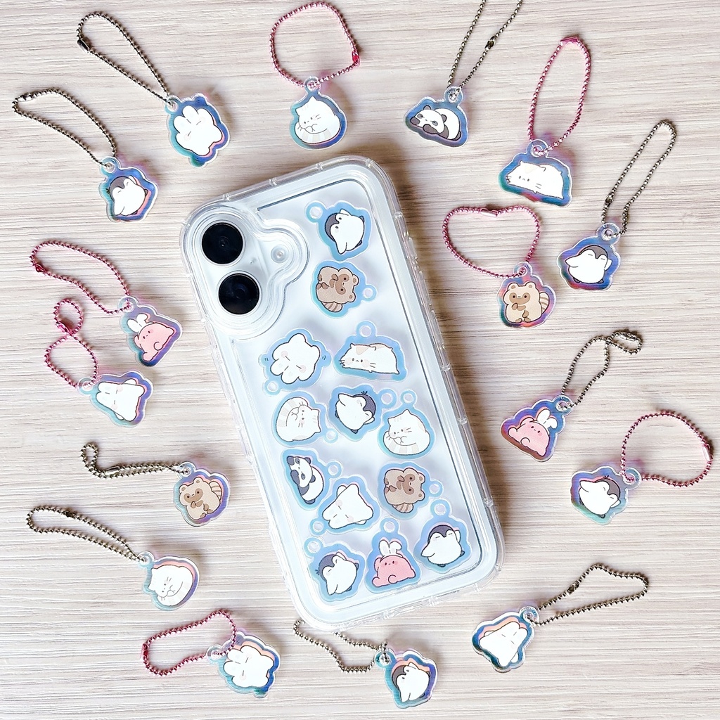 ゆるまるキーホルダー