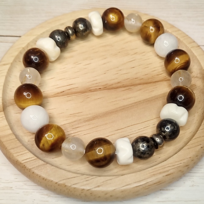 タイガーアイのブレスレット