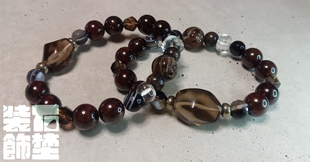 スモーキークォーツのブレスレット